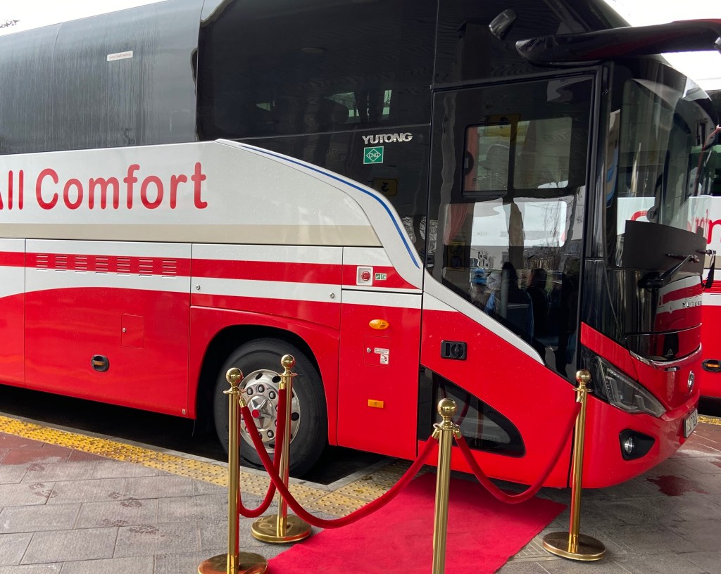 Bus from Tashkent to Samarkand