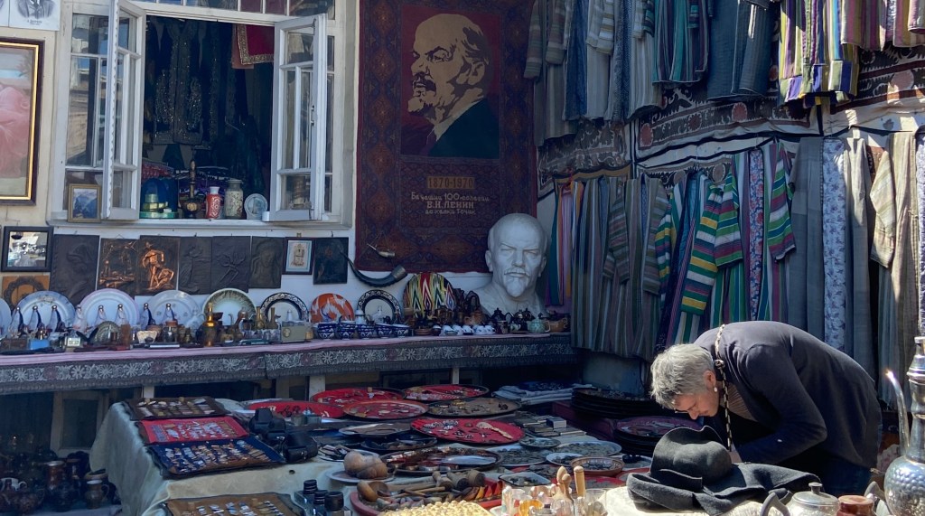 Haydar's Antique Shop and Flea Market Samarkand